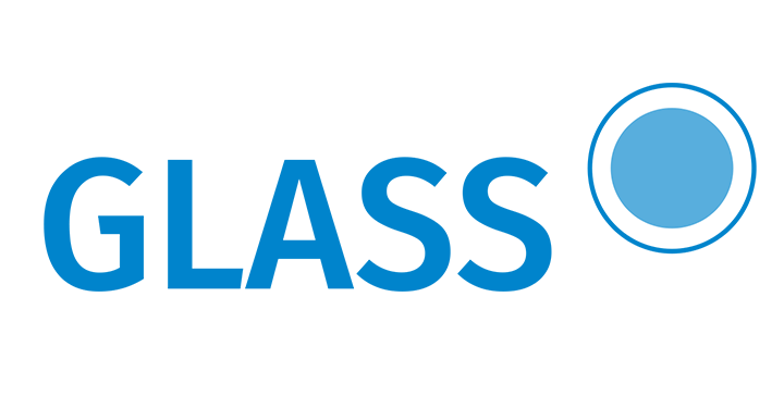 GLASS logo blue